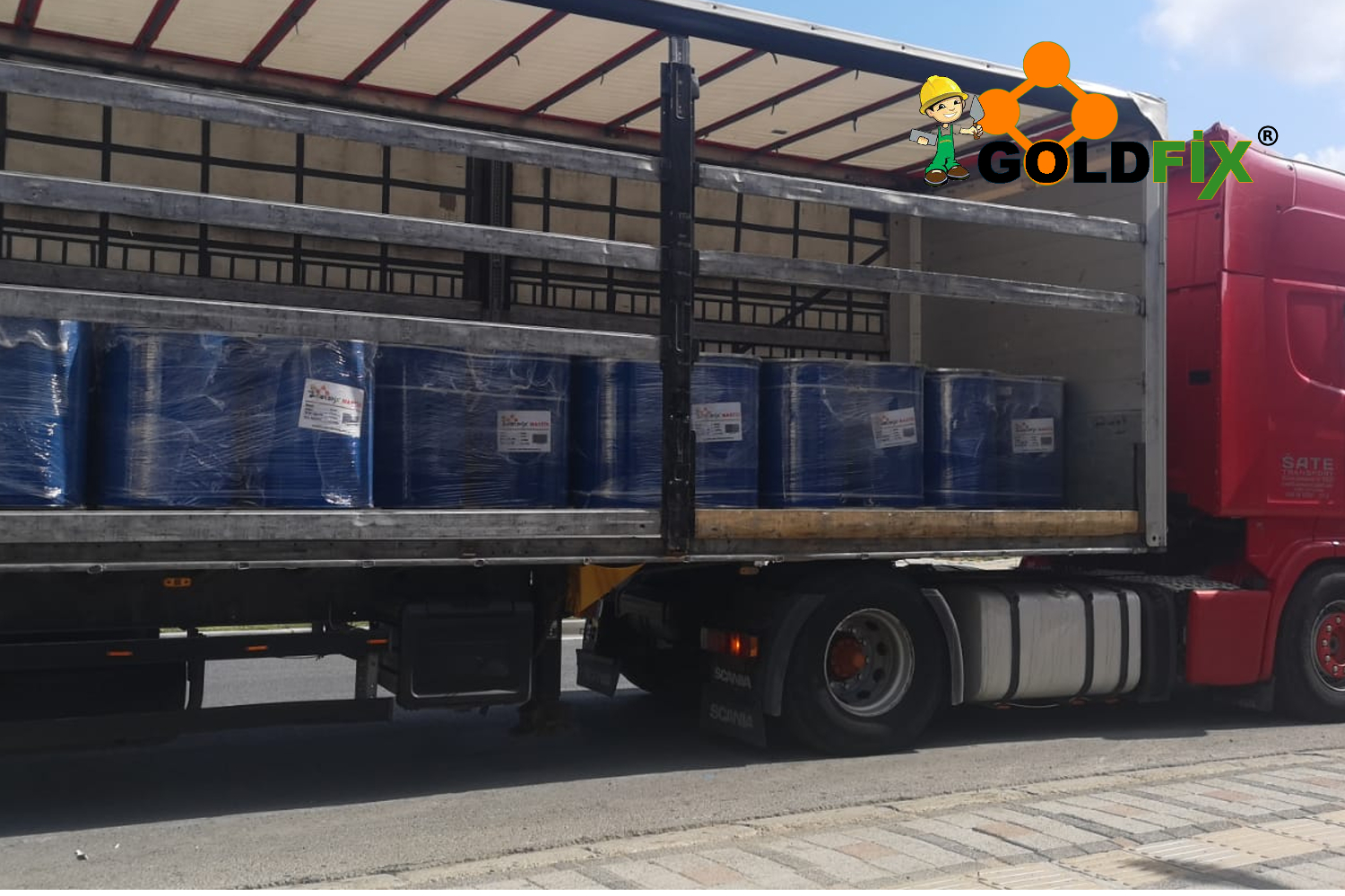 Goldfix Construction Chemicals are Exported to the World