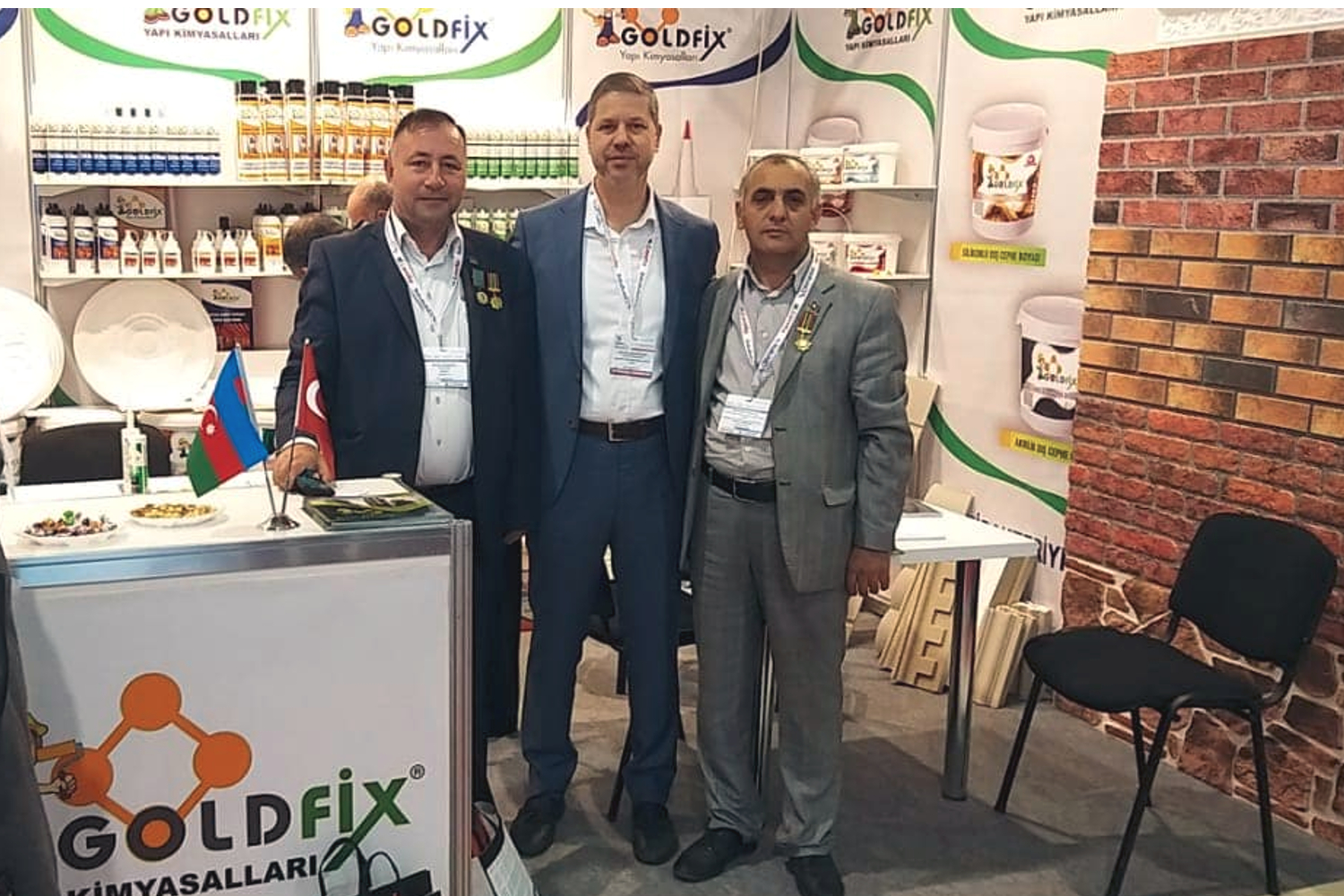 Goldfix BakuBuild 2019 da yerini aldı.