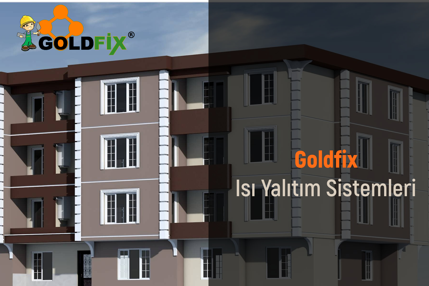 Kapaklı Mantolama Sistemlerinde Goldfix tercih ediliyor