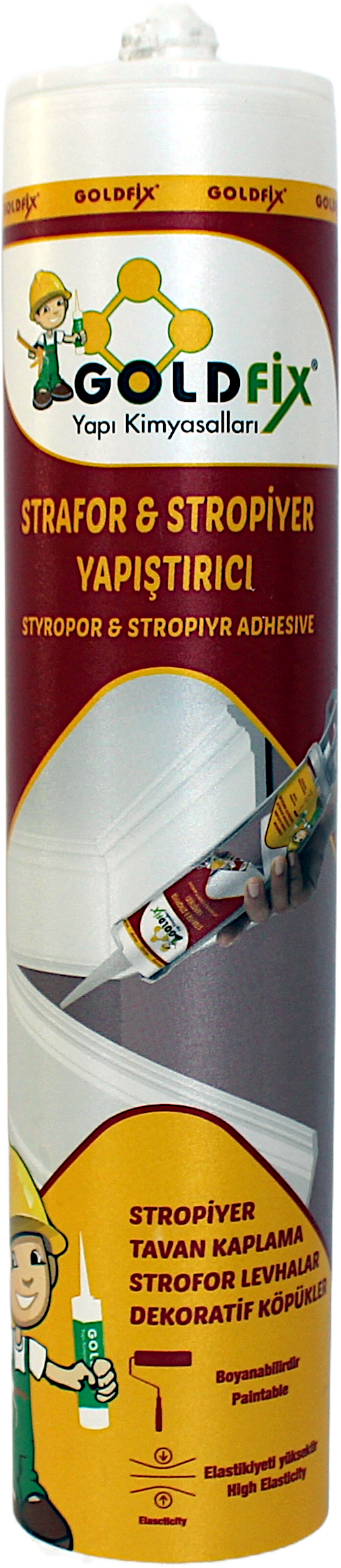 Strafor Ve Stropiyer Yapıştırıcı Goldfix